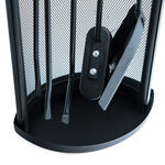 Silverflame 26" Companion Set In Crescent Holder